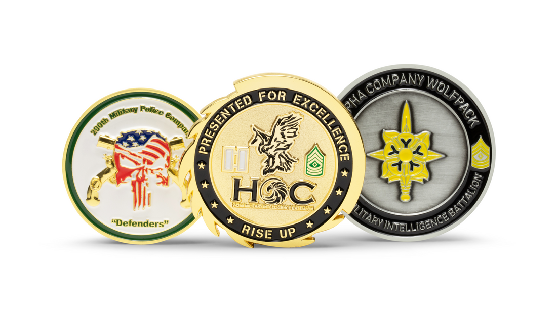 Custom Army Challenge Coins Expertise | Command Challenge Coins