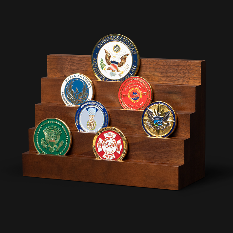 Custom Unit or Logo Challenge Coin Display Rack hotsell | Custom Patch Challenge Coin Display Rack