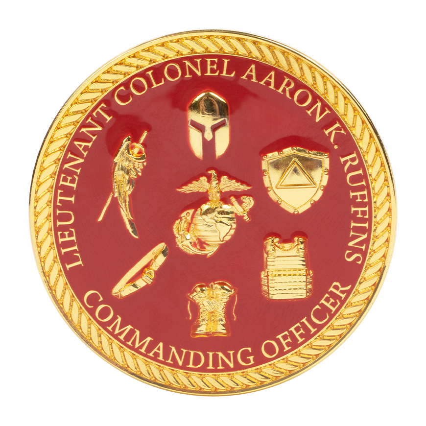 Custom Marine Corps Challenge Coins | Command Challenge Coins